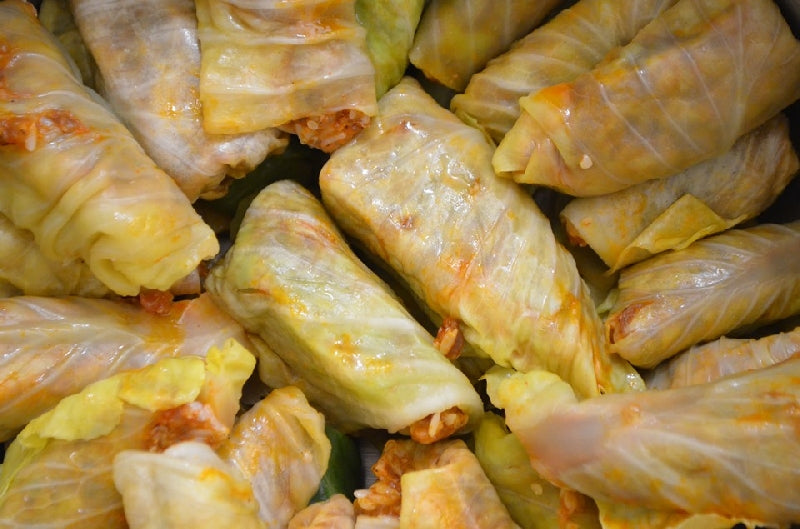 Töltött káposzta -enyhén csípős -1200gr