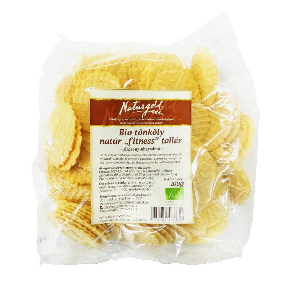 Bio Tönköly Natúr Fittnes tallér -100gr