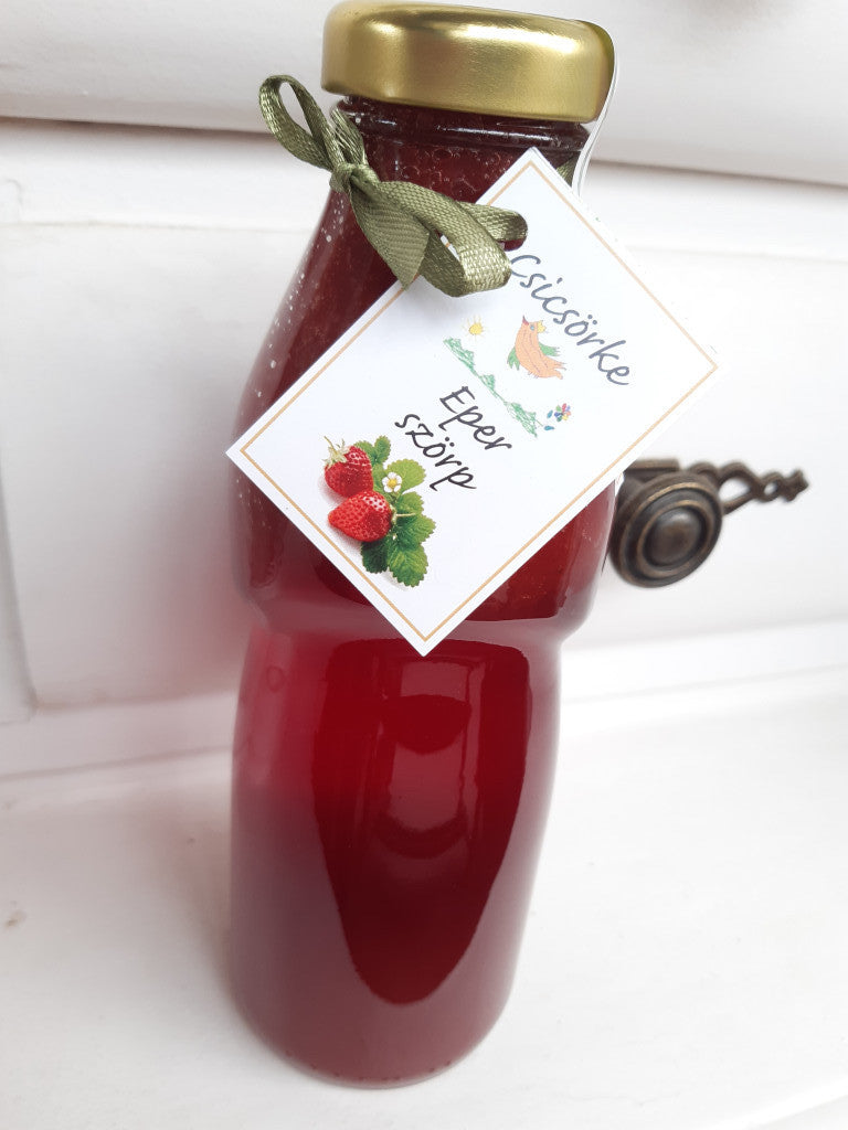 Eper szörp -500 ml