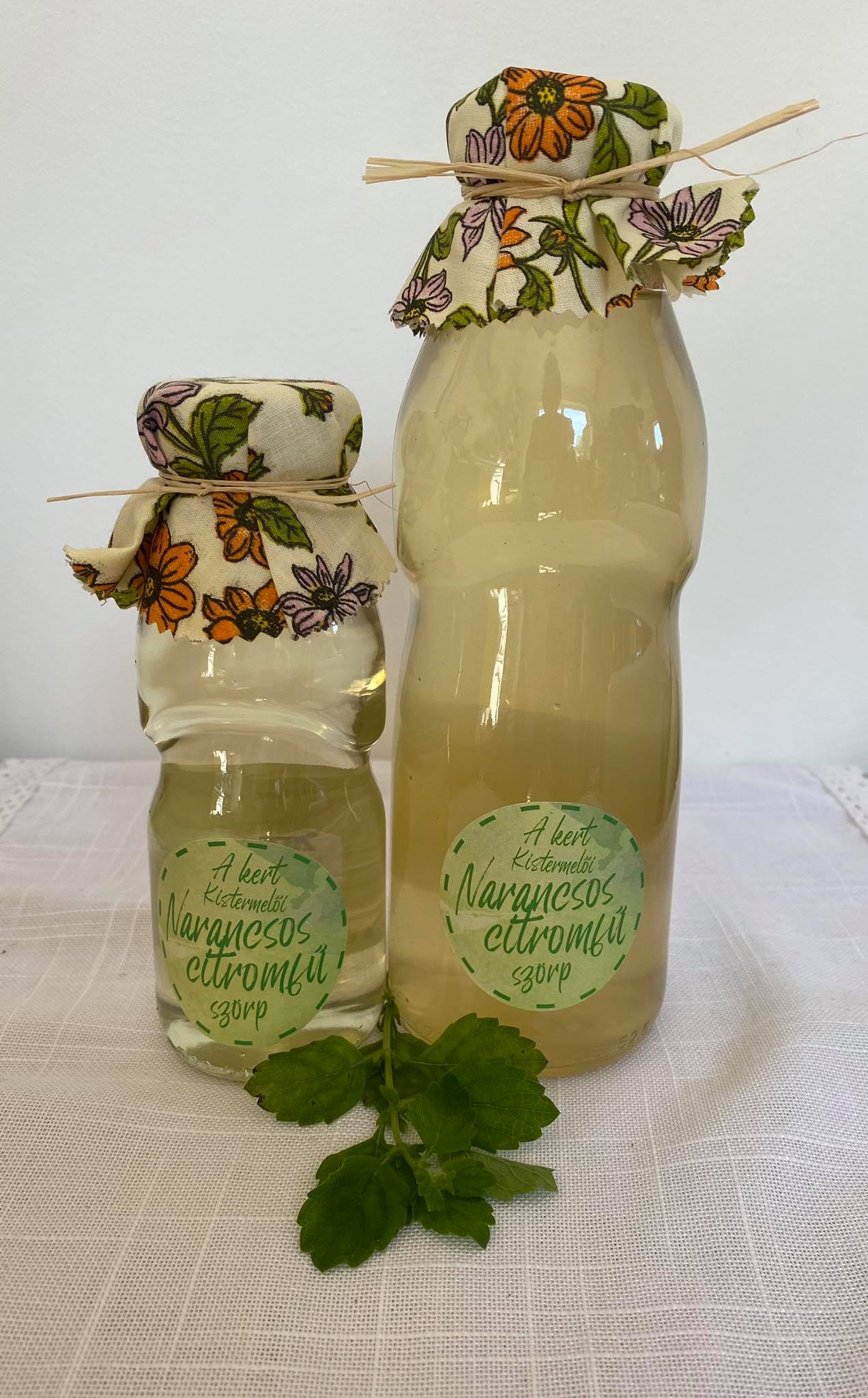 Narancsos Citromfű szörp