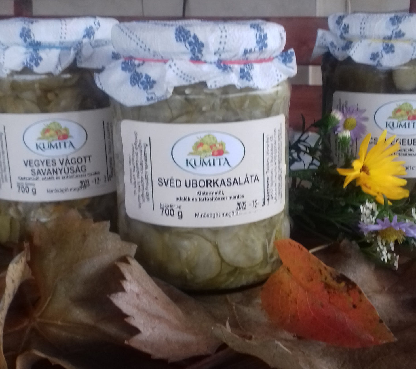 Svéd uborkasaláta -720ml