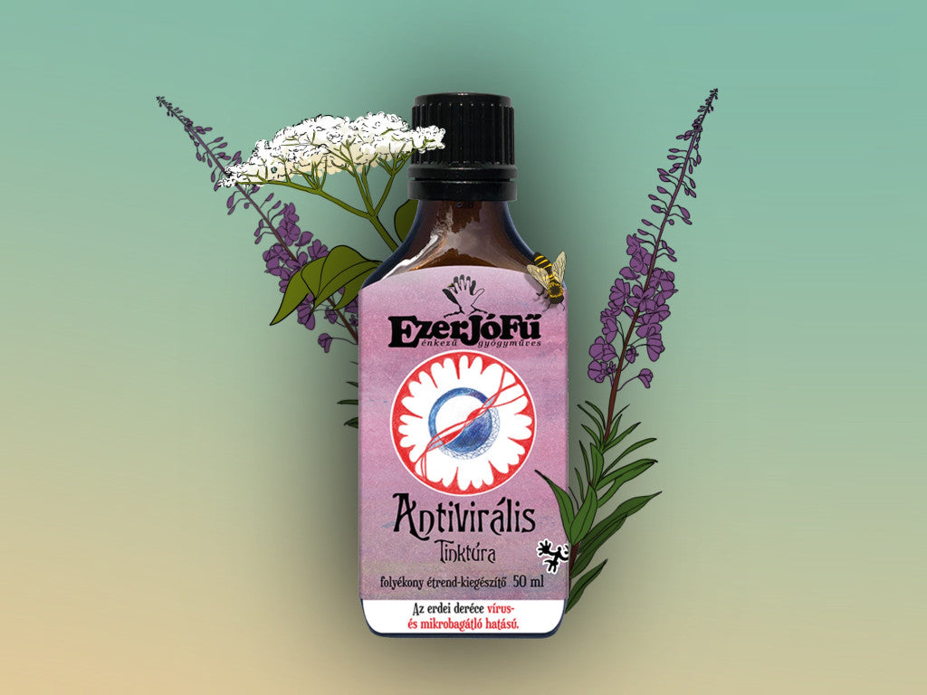 EzerjóFű Antivirális tinktúra -alkoholos (50ml)