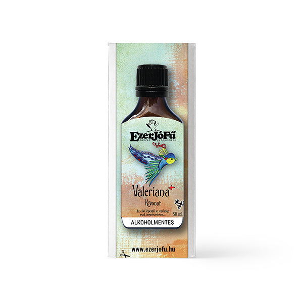 EzerJóFű -Valeriana+ alkoholmentes kivonat(50ml)