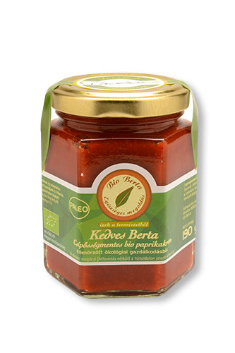 Bio Berta -Paprikakrém -Csípmentes -Kedves Berta -190g(ü)