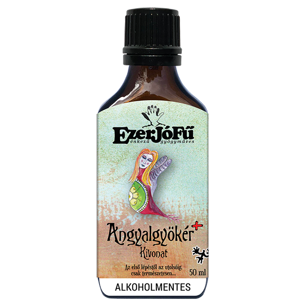 EzerJóFű -Angyalgyökér+ alkoholmentes kivonat(50ml)