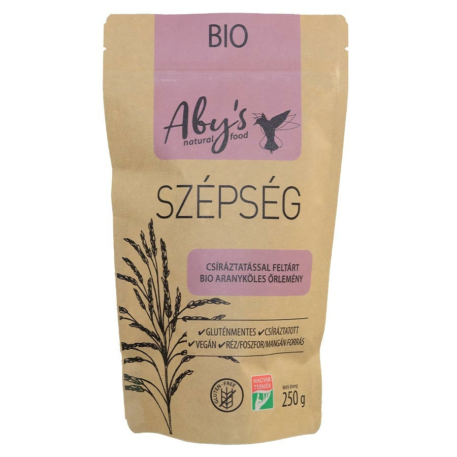 Aby's Bio Szépség csíráztatott aranyköles őrlemény - 250g