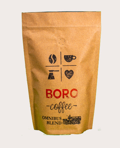 Boro Coffee OMNIBUS BLEND–Szemes kávé 250g