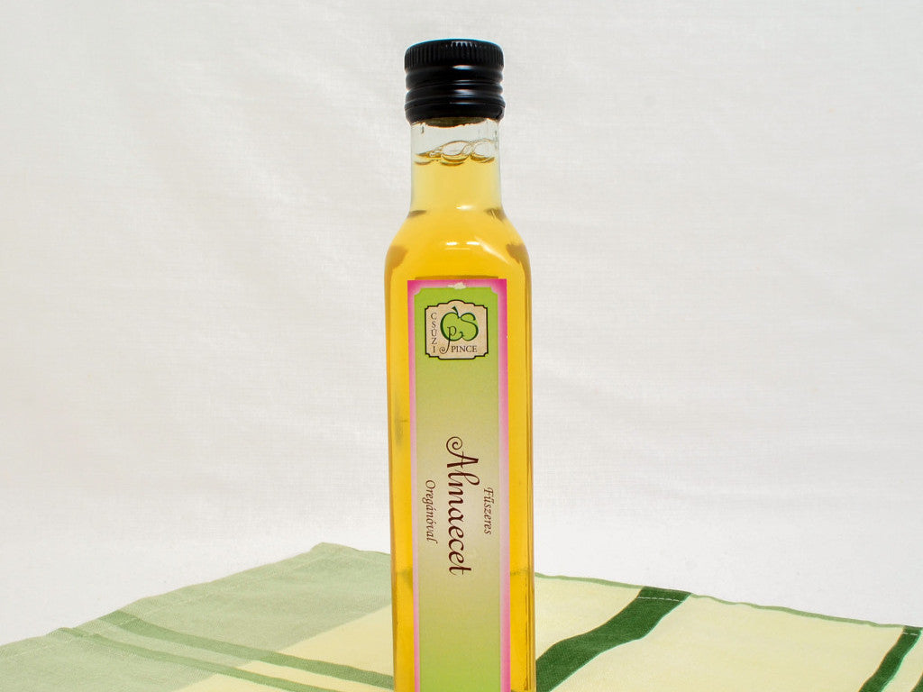 Csúzi pince -Fűszeres Almaecet 250 ml -Oregánós