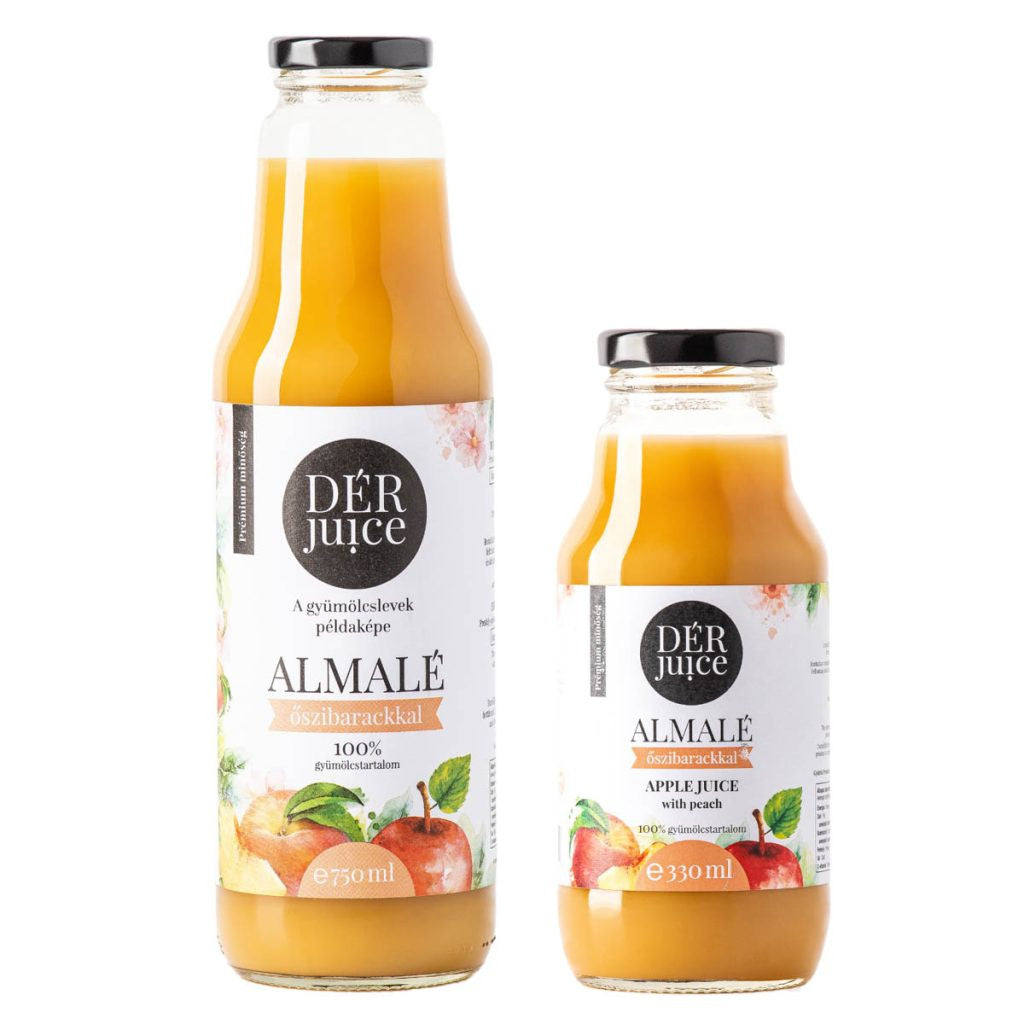 Dér Juice -Almalé őszibarackkal