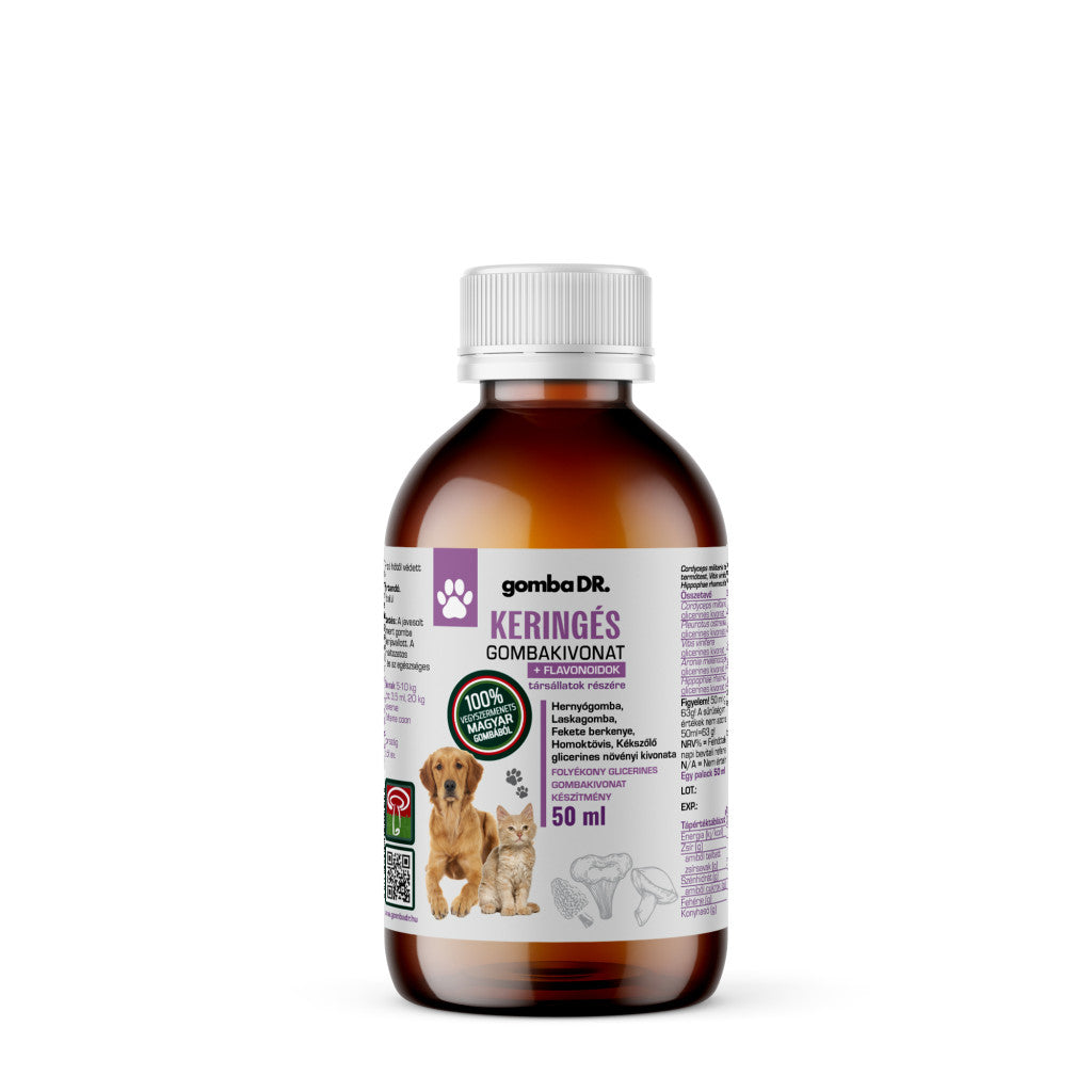 gomba DR. KERINGÉS gombakivonat társállatok részére