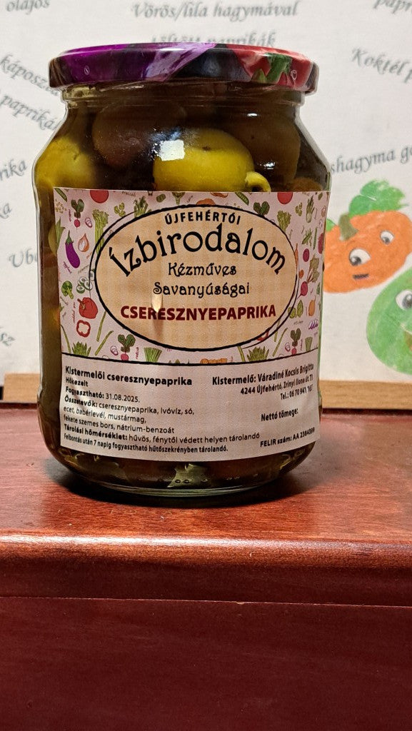 A betyár cseresznye paprika -720 ml
