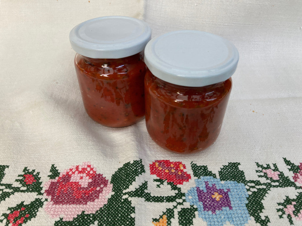 Sült paradicsom cukor nélkül 220 ml