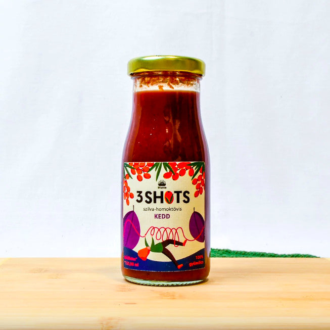 Töviskertem Szilva-homoktövis shot -KEDD 133,08ml