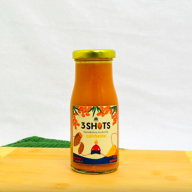 Töviskertem Homoktövis-kurkuma shot - CSÜTÖRTÖK 133,08ml
