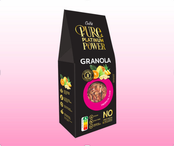 Gofit Gluténmentes granola Trópusi ízélmény 225g