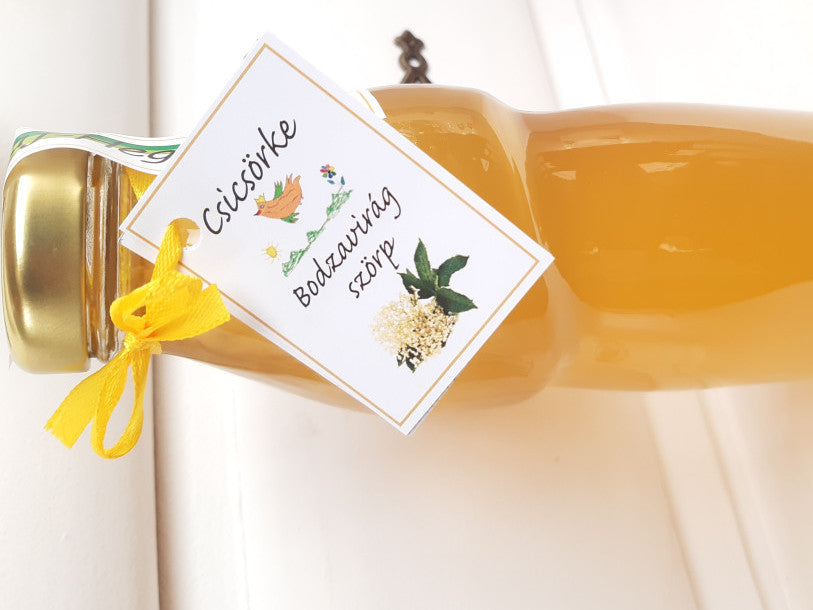 Bodzavirág szörp -500 ml