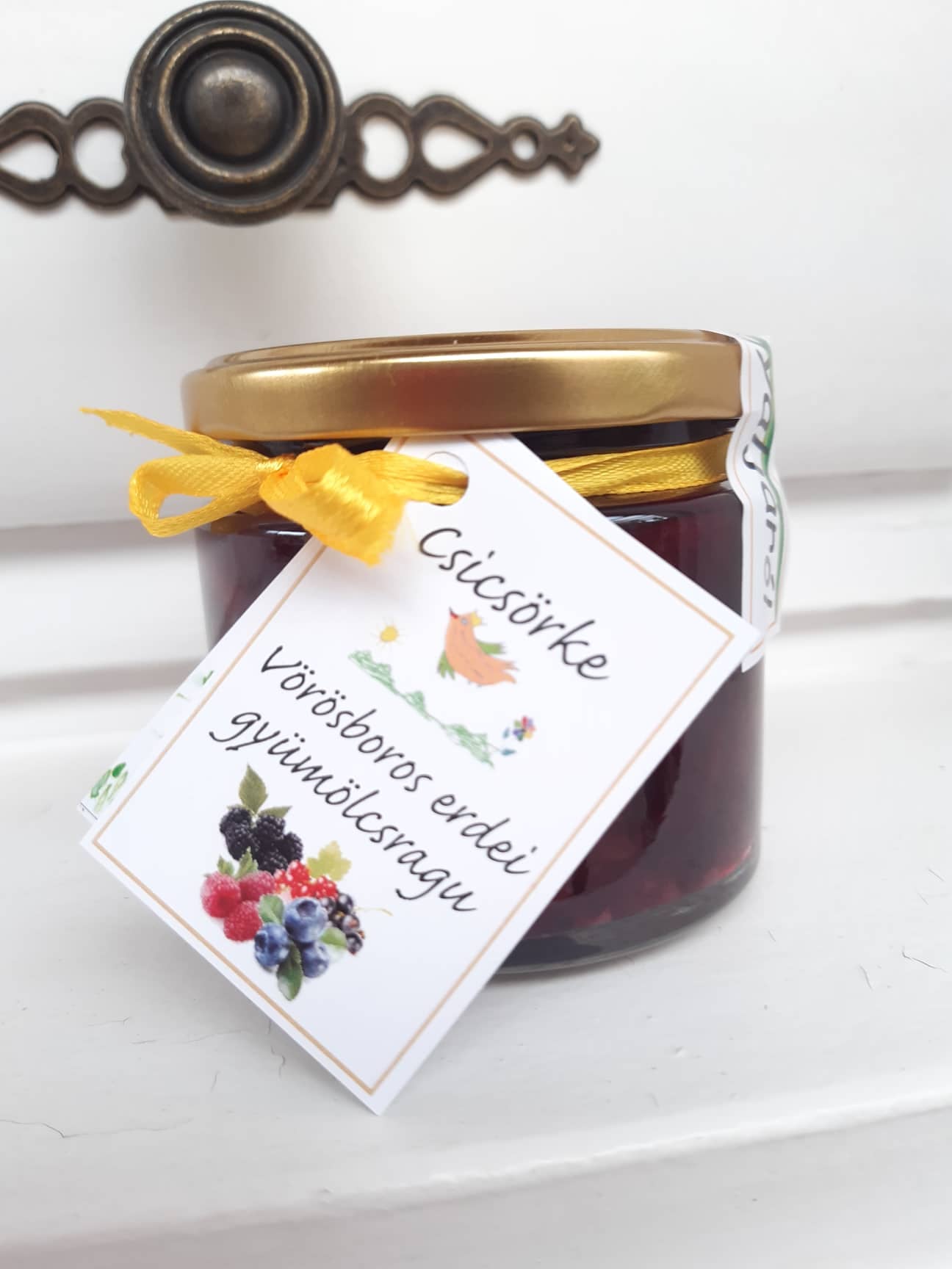 Vörösboros erdei Gyümölcsragu -230g