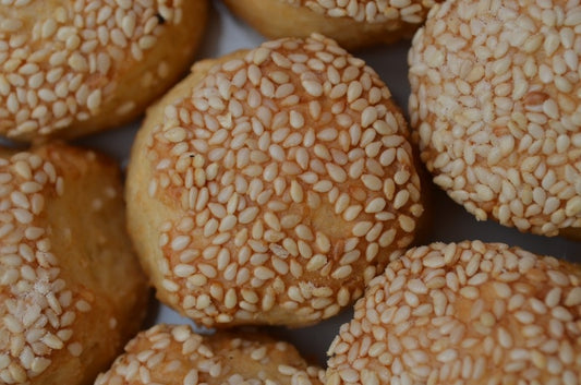 Szezámmagos pogácsa  -250 gr
