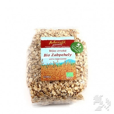 Bio zabpehely -extra nagyszemű -500gr (NG)