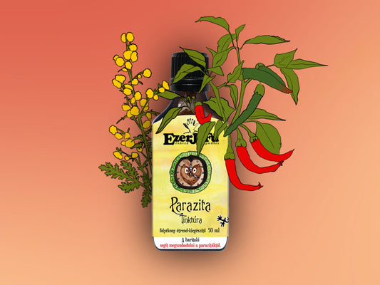 EzerjóFű Parazita tinktúra -alkoholos (50ml)