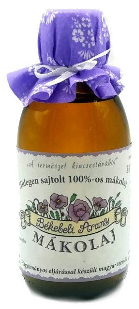 Békebeli Arany Mákolaj -200ml