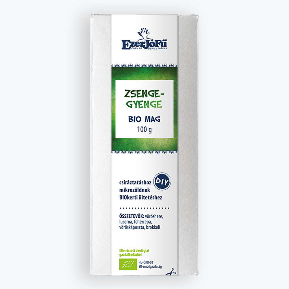 Ezerjófű: Bio Csira -Zsenge-Gyenge  (100 g)