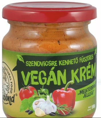 VegaBond Vegán krém -Mediterrán -180g