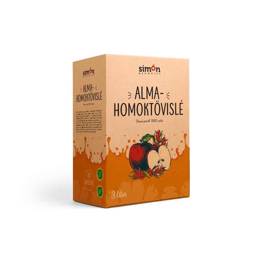 Simon  Gyümölcs-100% Almalé -3 liter (dobozban)