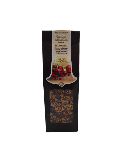 Kézműves teakeverék- Ünnepi pillanatok 80g