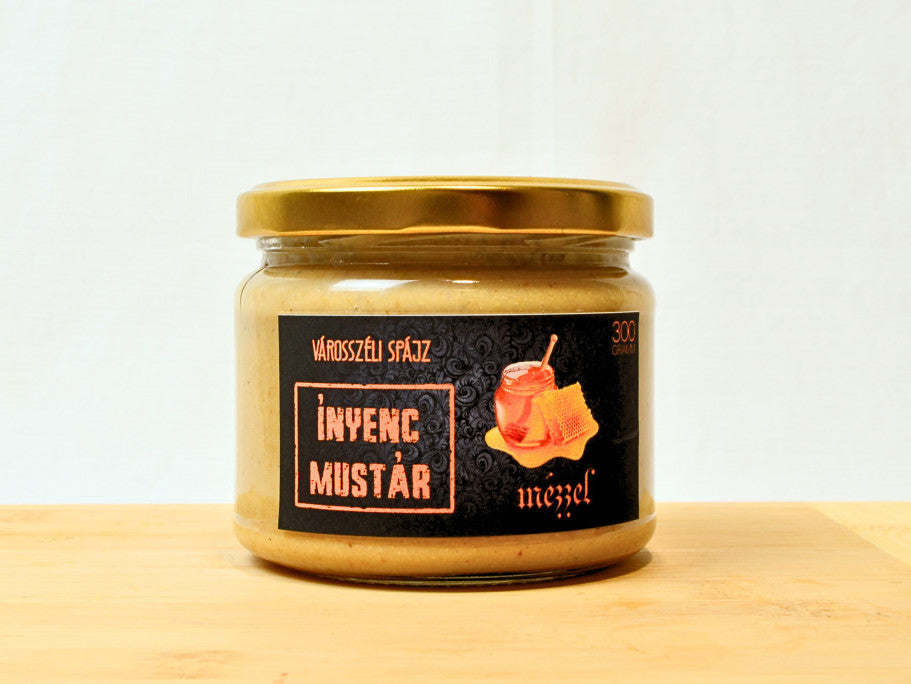 Városszéli Spájz Mustár mézzel -300g