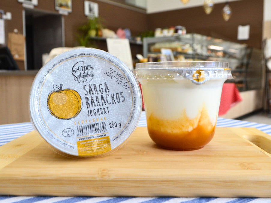 Cserpes Sárgabarackos joghurt -250g
