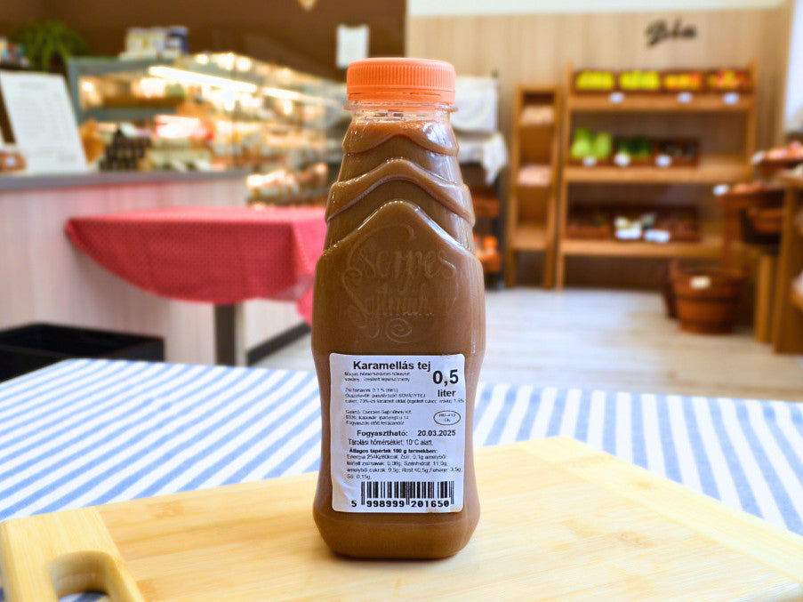 Cserpes Karamellás tej -0,5 l
