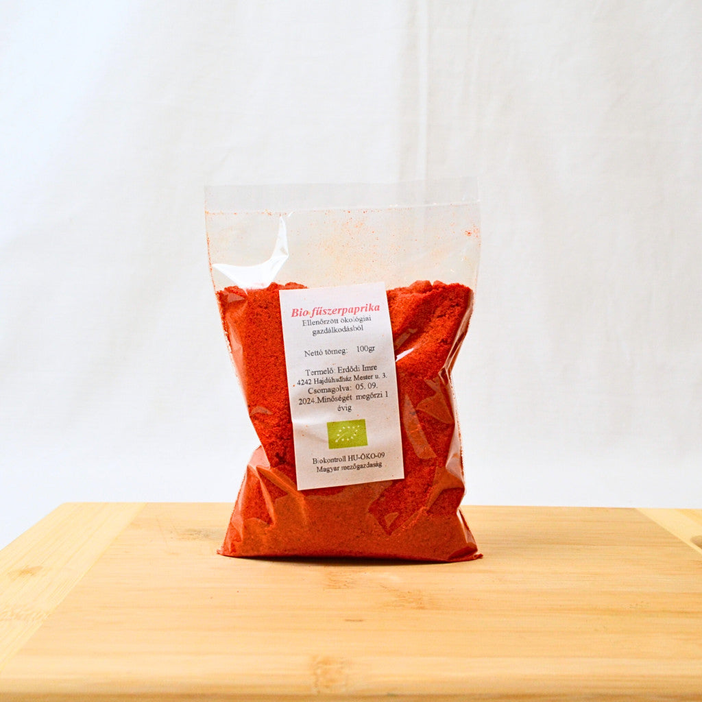 Bio Fűszerpaprika  -100g
