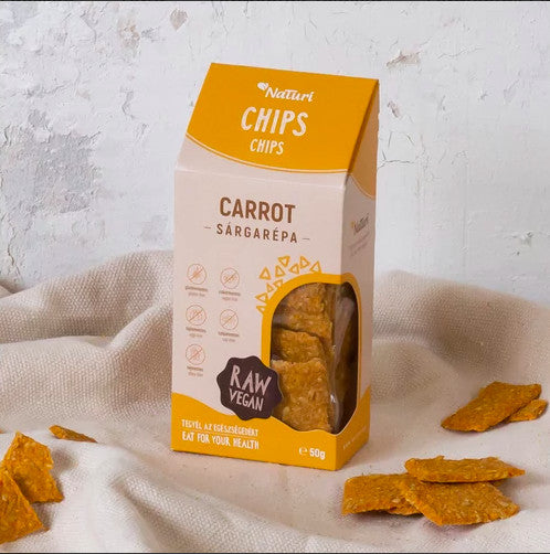 NaTuri - Sárgarépás Chips 50g