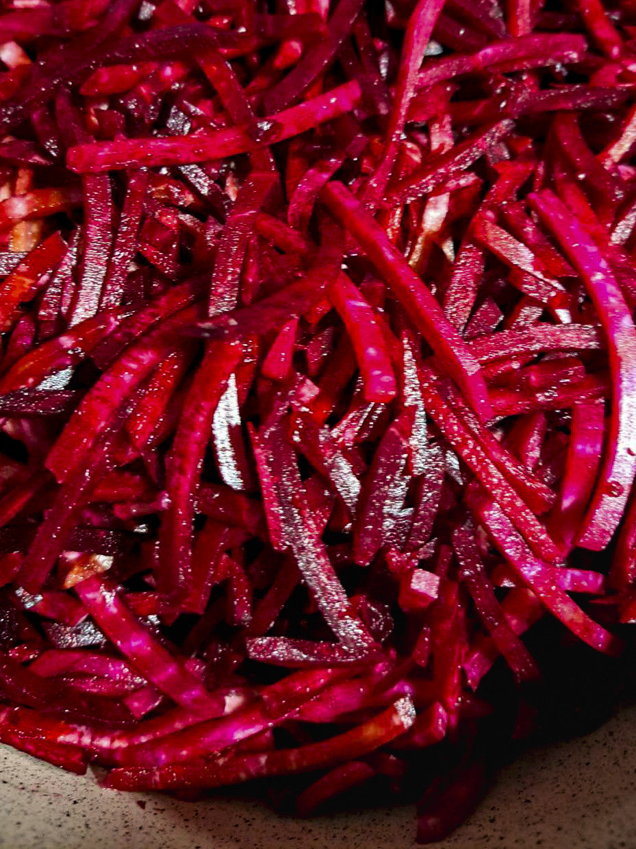 Bíbor roppogós CÉKLA csíkok -720 ml