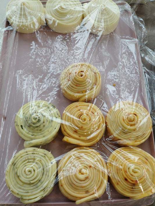 Vörös áfonyás parenyica tekercs - kb.10 dkg