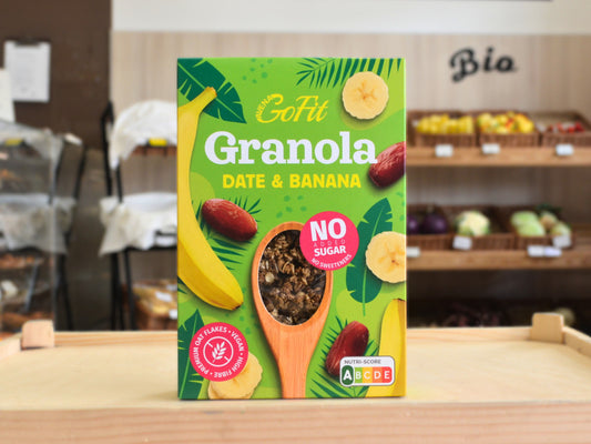 Gofit Gluténmentes Banános-Datolyás Granola cukormentes250 g