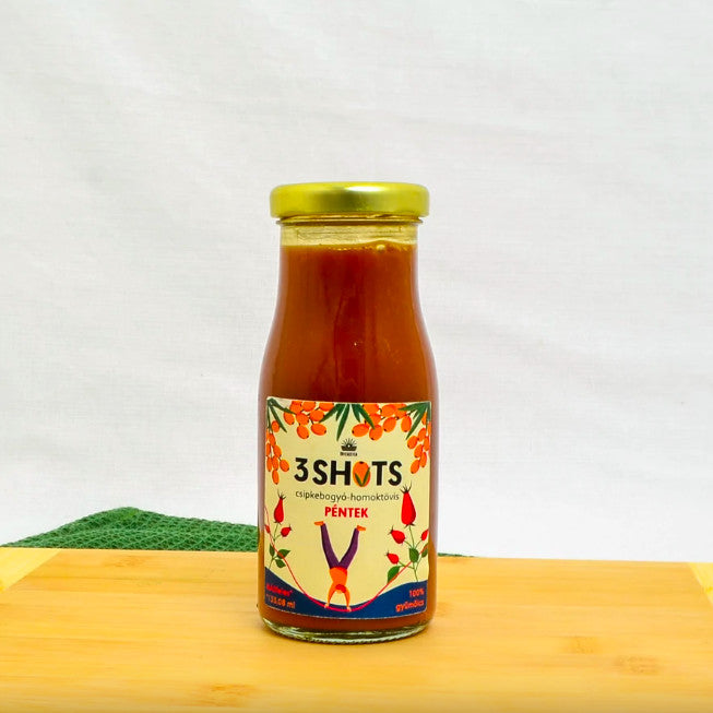 Töviskertem Csiplebogyó-homoktövis shot - PÉNTEK 133,08ml
